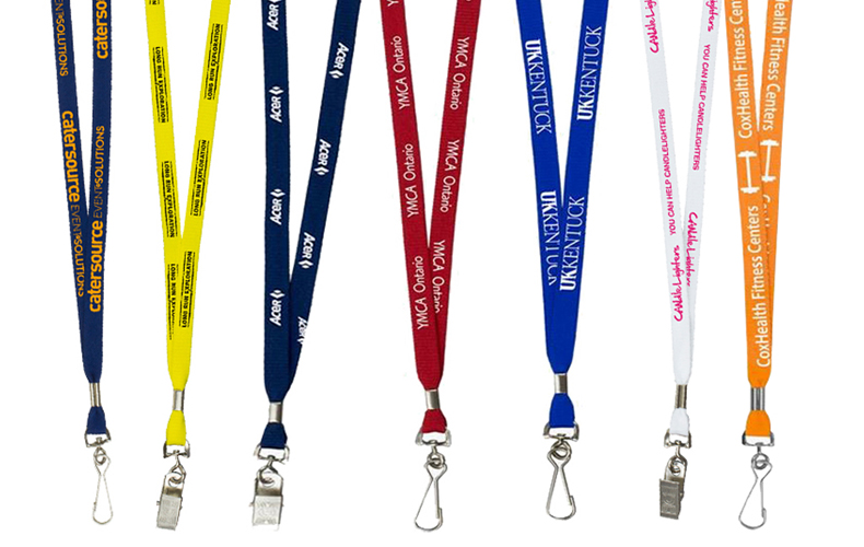 3/8" Import Air Ship Silkscreen Lanyard - 10 Days